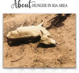 Sad pictures story about HUNGER IN KIA AREA
